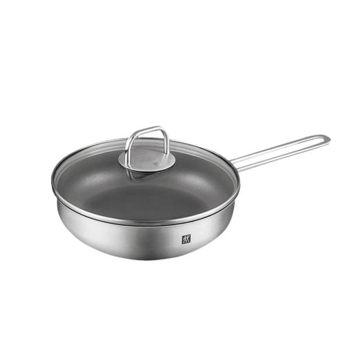 6932475203171 双立人ZWILLING 【炉灶通用】Nova Plus 炒菜锅煎锅不锈钢炒锅平底锅 28CM 商品图0