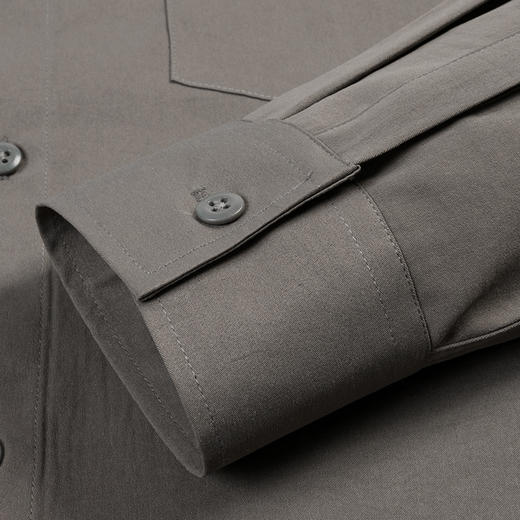 罗蒙春秋款长袖衬衫男士时尚百搭休闲舒适男士长袖衬衣 商品图8