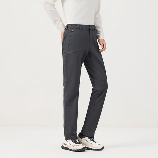 【暗格纹肌理】柒牌男士梭织休闲裤秋冬新款易打理百搭休闲长裤129H72280 商品图1