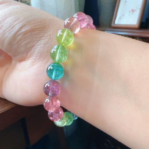 9.5mm单圈人鱼碧玺手串 商品图8