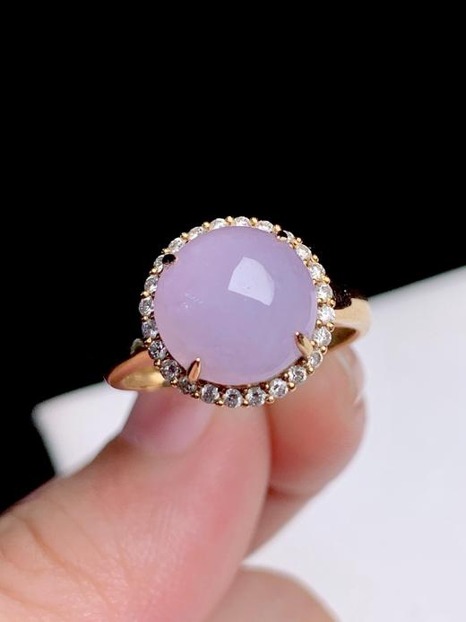 蛋面翡翠戒指 商品图3