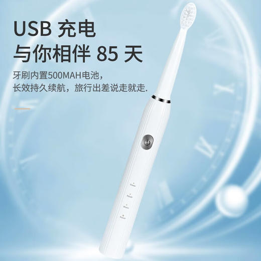 MINEJONIMINEJONI声波电动牙刷A7充电式男款女款成人学生牙刷 商品图5