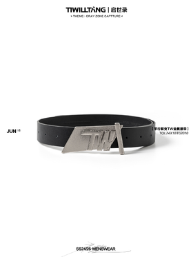 TIWILLTANG启世录“叠峦裂隙”平行裂变TW金属腰带