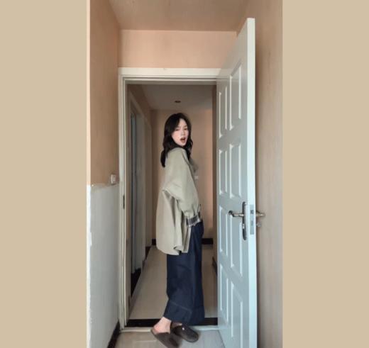 「诺丁山下」经典款风衣 ，经典A形廓形，中长款设计，慵懒松弛还高级【3-5天发货】 商品图1