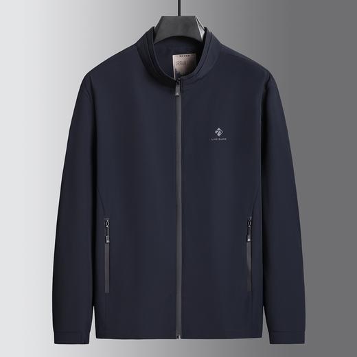 【DSF】大依优型大码男装新款外套男士加肥加大码商务休闲立领夹克男胖子 商品图5