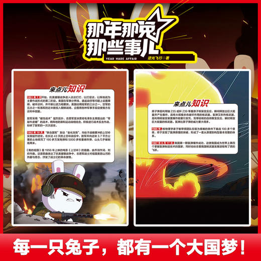 那年那兔那些事儿（全套5册）全网播放超33亿！爱国主义漫画书 商品图3
