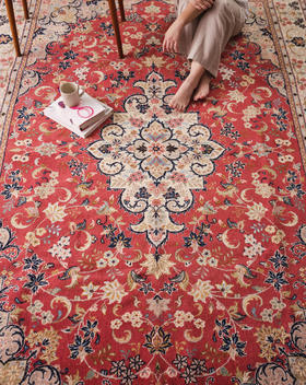 伽罗 JALO 伊朗进口手工编织CARPET风格客厅羊毛地毯