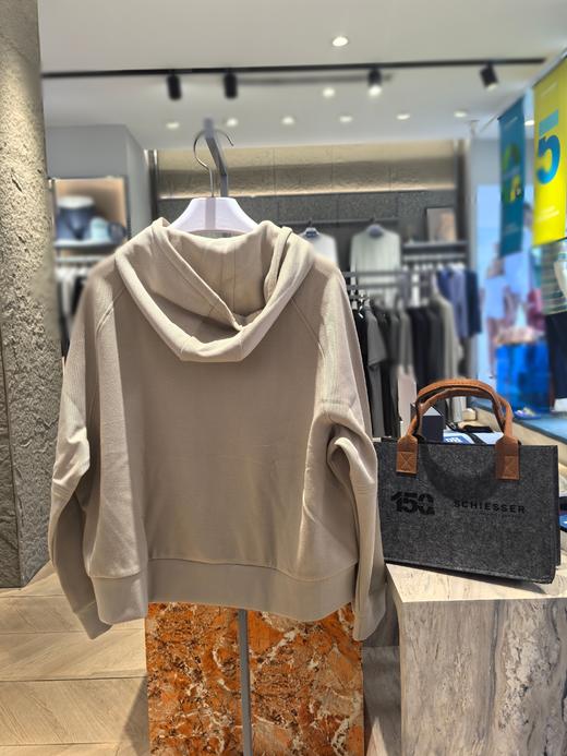 【50S空气棉】SCHIESSER德国舒雅空气棉41.1%棉52.5聚酯纤维+6.4氨纶连帽卫衣单件31/23825U 31/23825UN 商品图1