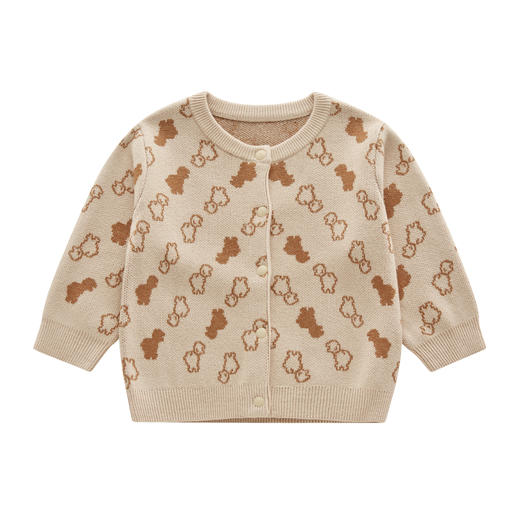 拉比童衣i5-4拉比棉线全开衣LYDC100109 商品图1