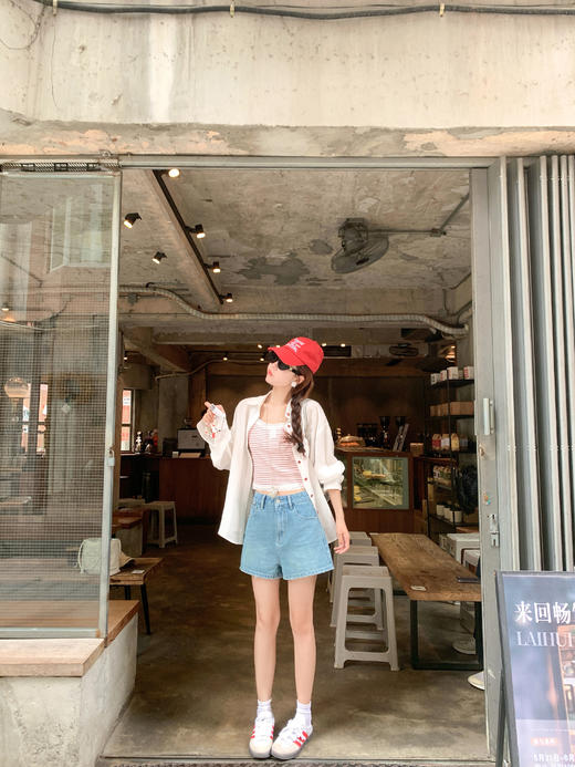 <曾小咸推荐>现货秒杀！最后一波 ！红色条纹背心 日常79.99 立减40 秒杀39.99！ 商品图11