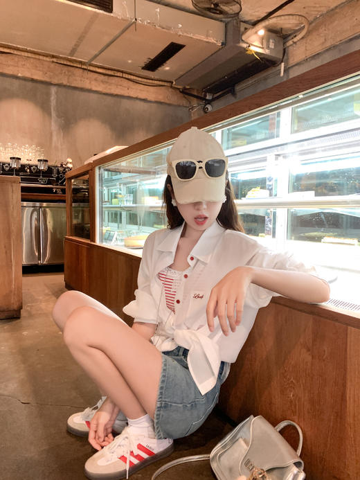 <曾小咸推荐>现货秒杀！最后一波 ！红色条纹背心 日常79.99 立减40 秒杀39.99！ 商品图10