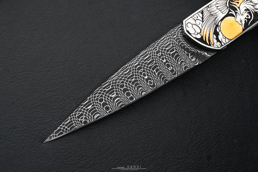 三希堂  现代刀系列  龙凤呈祥  未开刃 商品图2