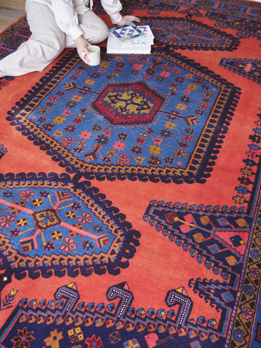 伽罗 JALO 伊朗进口手工编织CARPET风格客厅羊毛地毯 商品图2