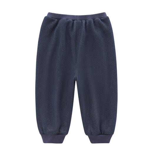 拉比童衣i5-4休闲小熊束口长裤LYDC101421 商品图12