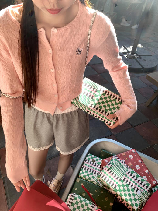 【169元任选2件】最后一波现货！韩系休闲百搭4色圆领软糯针织开衫 商品图5