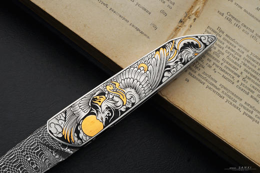 三希堂  现代刀系列  龙凤呈祥  未开刃 商品图4