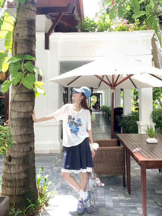 <曾小咸推荐>现货秒杀！最后一波 ！雏菊印花短袖 日常109.99 立减60 秒杀49.99！波点拼接蕾丝半身裙 日常129.99 立减70 秒杀59.99！ 商品图8