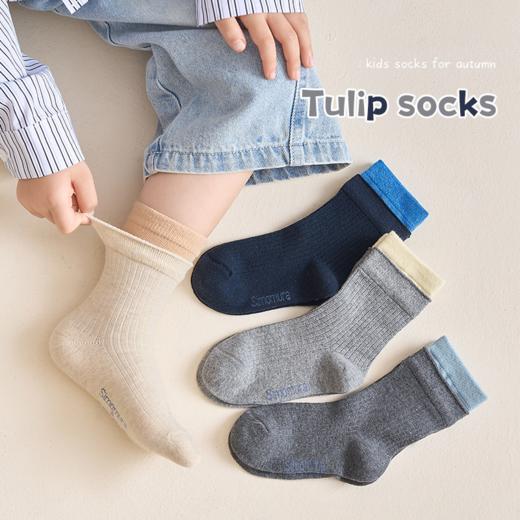 秋款上新！！！💖 品牌直发『叽叽呀呀精梳棉儿童袜🧦』 春天天到了，快给孩子安排上吧~ ✔透气、✔服帖、✔耐穿、✔不易起球 太可爱了❗❗ 袜子界的天花板 商品图3