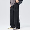 【DQ】大依优型大码男装新品加长版阔腿休闲裤男宽松百搭垂感直筒长裤 商品缩略图5