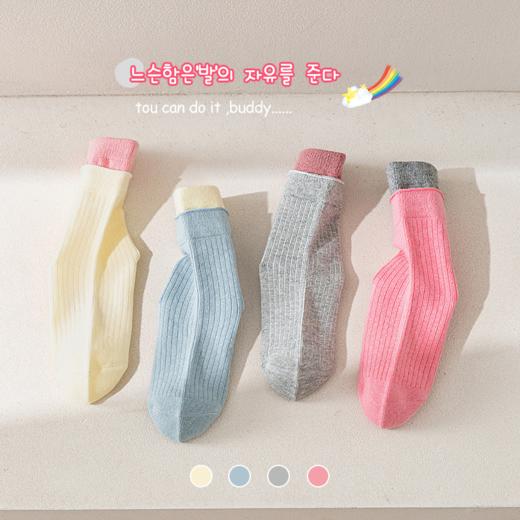 秋款上新！！！💖 品牌直发『叽叽呀呀精梳棉儿童袜🧦』 春天天到了，快给孩子安排上吧~ ✔透气、✔服帖、✔耐穿、✔不易起球 太可爱了❗❗ 袜子界的天花板 商品图5