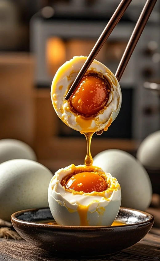 💯蛋以“硒”为贵，💰39.9到手足足20枚【大姆山特大流油富硒咸鸭蛋】，蛋品好的鸭蛋🥚才能做出一颗好吃的咸鸭蛋 ✅非遗工艺-马氏古法咸鸭蛋腌制工艺 商品图5