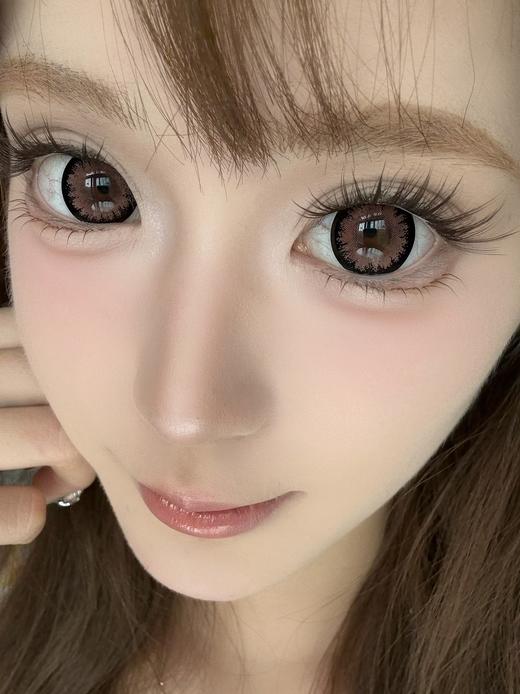 hanawink半年抛  古早大奶糖 灰/古早大蜜糖 咖 14.5mm 着色14.3 商品图5