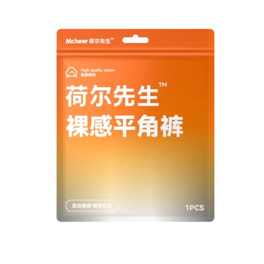 新品荷尔先生裸感男士平角内裤性感双丁内裤 商品图5