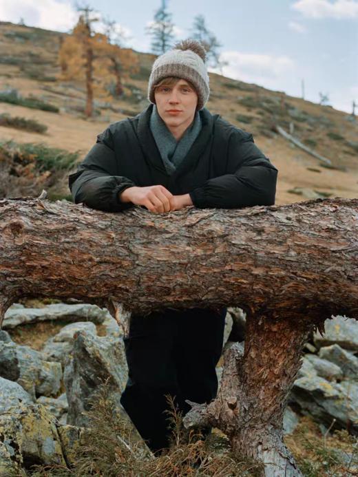 Evistub/E-4DWT835/青果领加厚复古棉服外套 商品图2