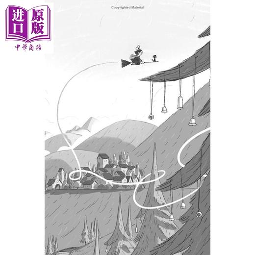 【中商原版】魔女宅急便 Kiki's Delivery Service 英文原版 儿童文学 青少年成长小说 故事读物 精美插图 进口童书 7岁以上 商品图3