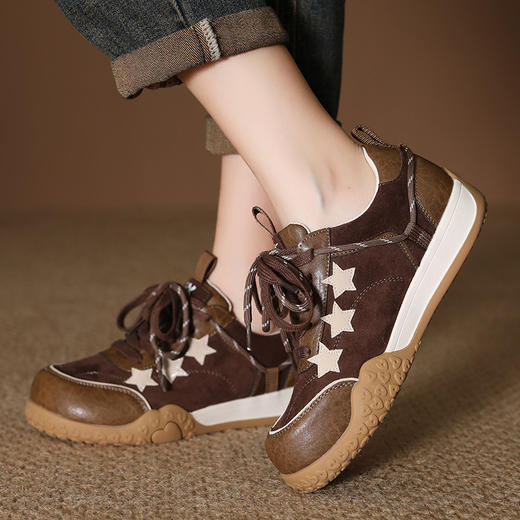 FR 85110板鞋脏脏鞋轻便软底休闲韩版运动鞋 商品图1