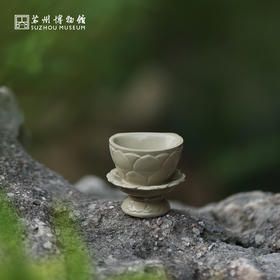 苏州博物馆 立体冰箱贴/秘色瓷莲花碗