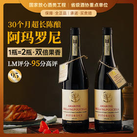 【意大利经典名片系列】LM评分95分菲特瓦阿玛罗尼经典，15度六瓶750ML