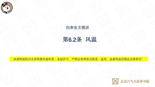 伤寒第6.2条 风温 商品图0