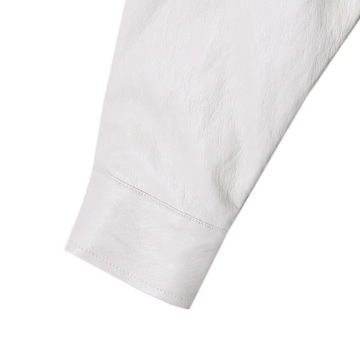 24F140SDSA男士秋冬新款痞帅男装休闲百搭纯色按扣圆领夹克简约百搭时尚 商品图4