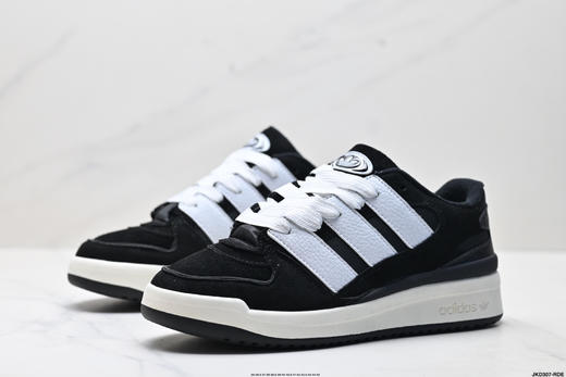 阿迪达斯Adidas Forum 2000复古百搭低帮休闲运动板鞋JS3159男女鞋 商品图3