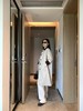 LO*W CLASSIC同款  宽松落肩复古法式长款风衣 商品缩略图11