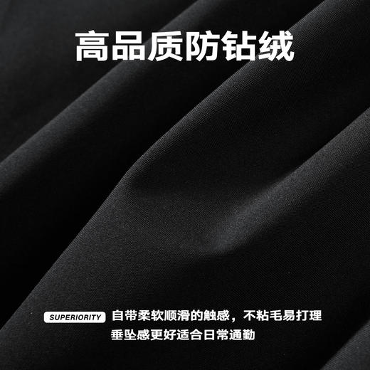 NPC潮牌拼接灯芯绒领口羽绒夹克男教练夹克短裤秋冬鸭绒NP57DJ62 商品图4