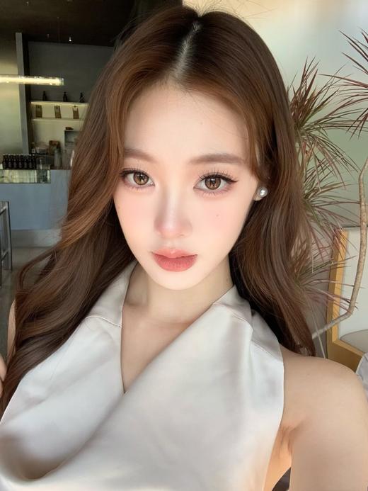 recolook旗下  不焦绿&古早手记  14.2mm白狮参考着色中等直径 | 日抛十片装 商品图7