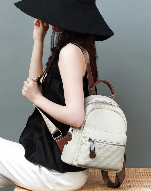 小双肩包 | VINEY工厂清仓 头层牛皮 商品图12