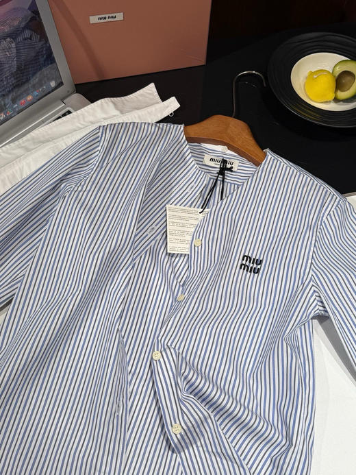 𝐦𝐢𝐮𝟐𝟓新款棉府绸衬衫 两穿 商品图10