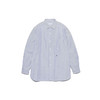 nanamica Regular Collar Stripe Wind 男女中性款条纹按扣衬衫 商品缩略图3