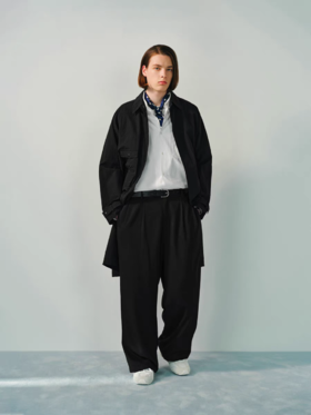 Evistub/E-5CCK240/进口抗皱垂感休闲西裤