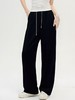 【超值特卖】9221秋季黑色简约休闲裤直筒裤-喜出 商品缩略图1