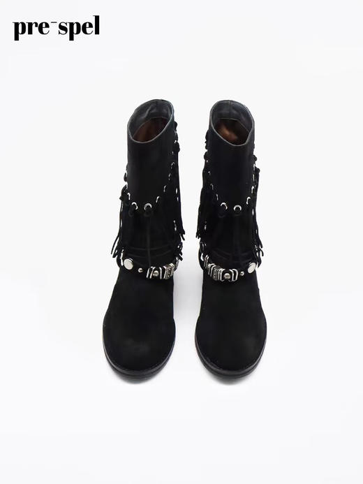 流苏波西米亚短靴 商品图3