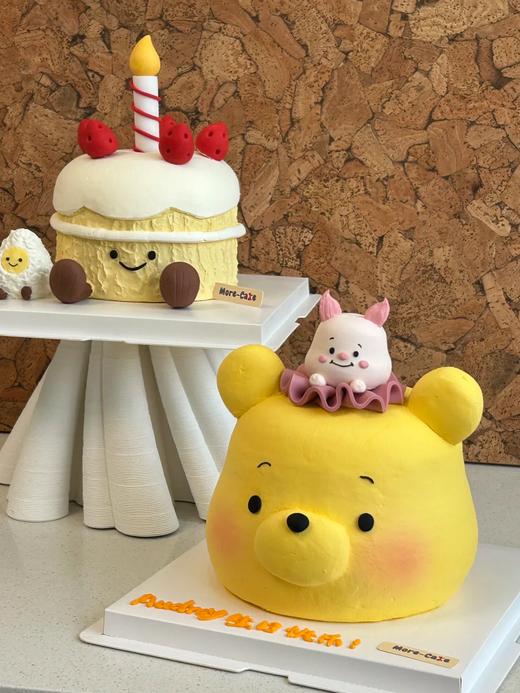 多款式~维尼熊卡通手绘小动物蛋糕-低糖处理无添加 商品图5
