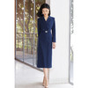 剩S 米思阳2026春季知性通勤风修身连衣裙商务OL修身显瘦中长款西装裙女4311 商品缩略图4