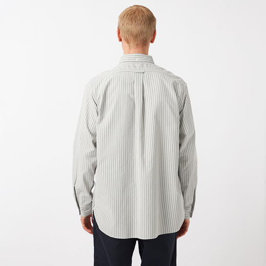 nanamica Button Down Stripe Wind Shirt 纽扣领经典款条纹衬衫 商品图2
