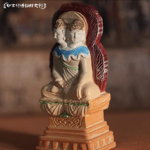 四川南龛石窟双头瑞佛冰箱贴文创周边树脂双头佛纪念品磁吸礼物 商品图3