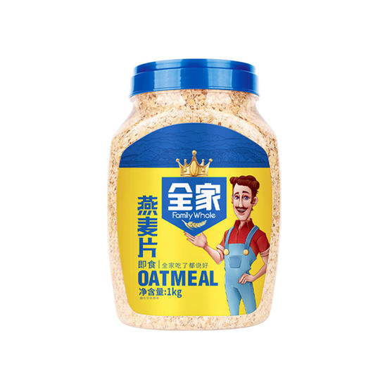 全家即食燕麦片1KG 商品图0