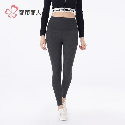 都市丽人保暖裤棉粘女士打底裤可外穿打底裤厚九分女裤LLH4B2 商品图1